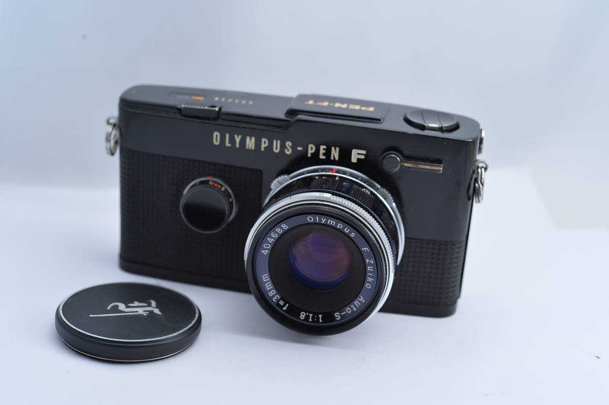 8978 OLYMPUS PEN-FT Black 38mm F1.8 ブラックボディ オリンパスペン