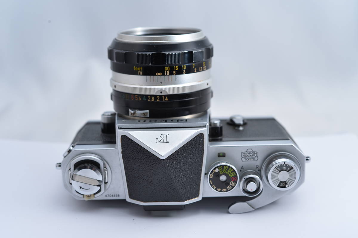 9891 NIKON F 50mm F1.4 nikkor-s ニコン アイレベルファインダー 一眼