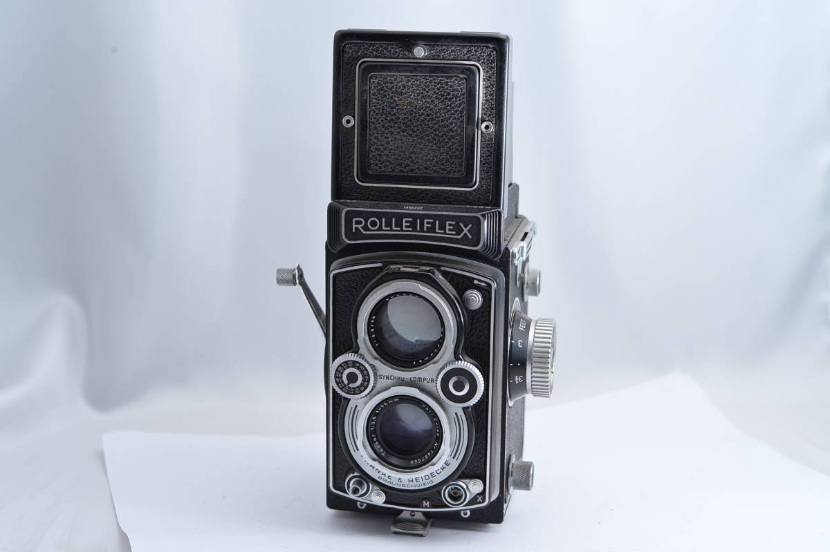4938 Rolleiflex tessar 75mm F3.5 ローライフレックス 二眼レフカメラ
