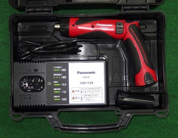 ⑤'新品 パナソニック EZ7410LA2SR1 3.6Vステイックドリルドライバー 予備電池付 赤 新品