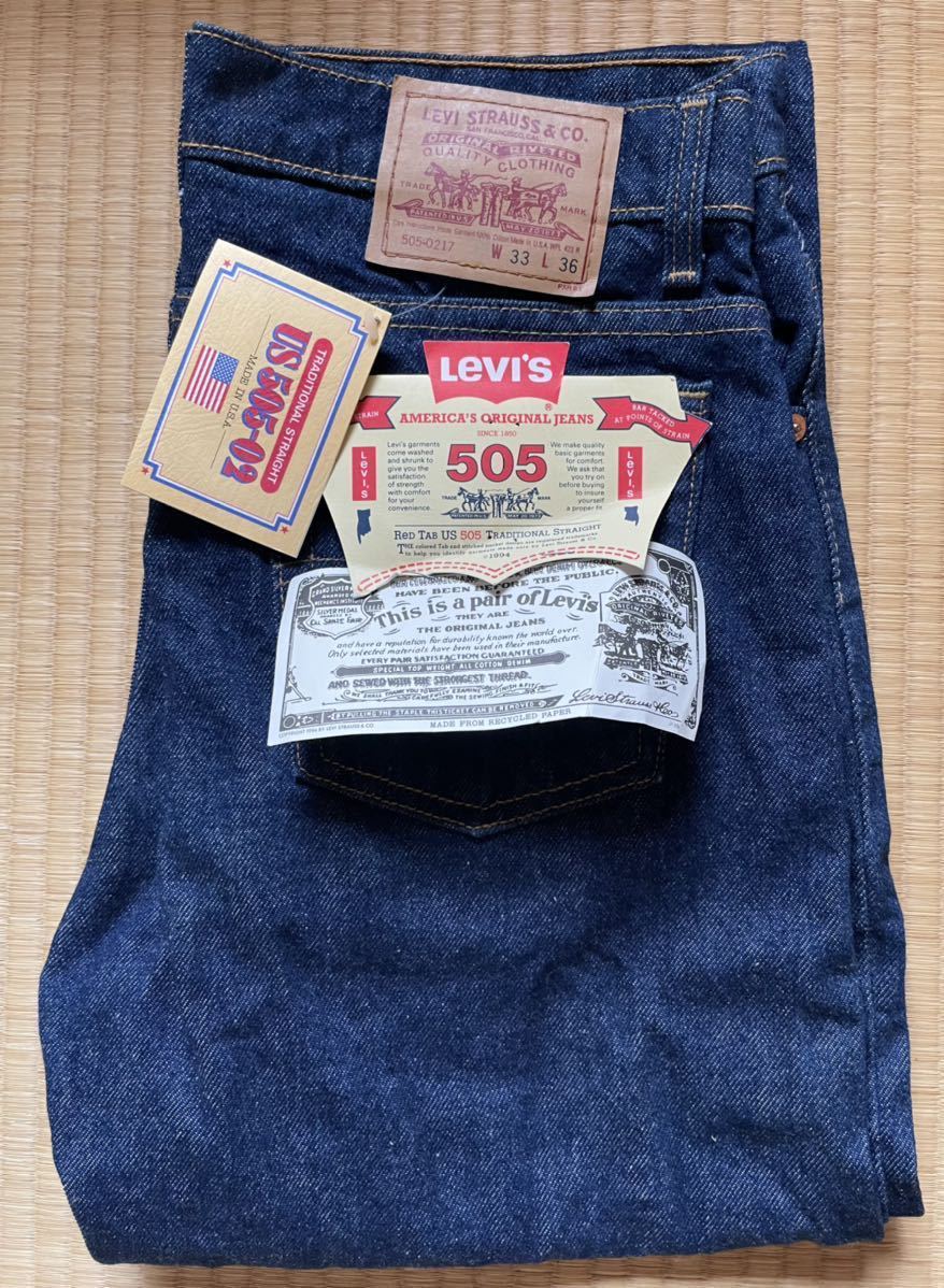 特別セーフ 未使用品 Levi's 501 REGULAR STRAIGHT W32 L32 econet.bi
