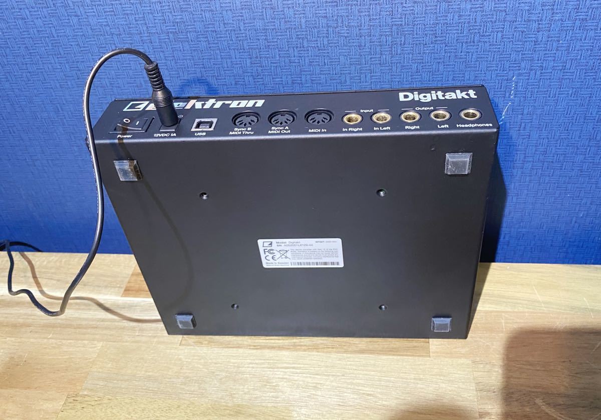 Elektron Digitakt エレクトロン サンプラー 美品、ドラムマシン