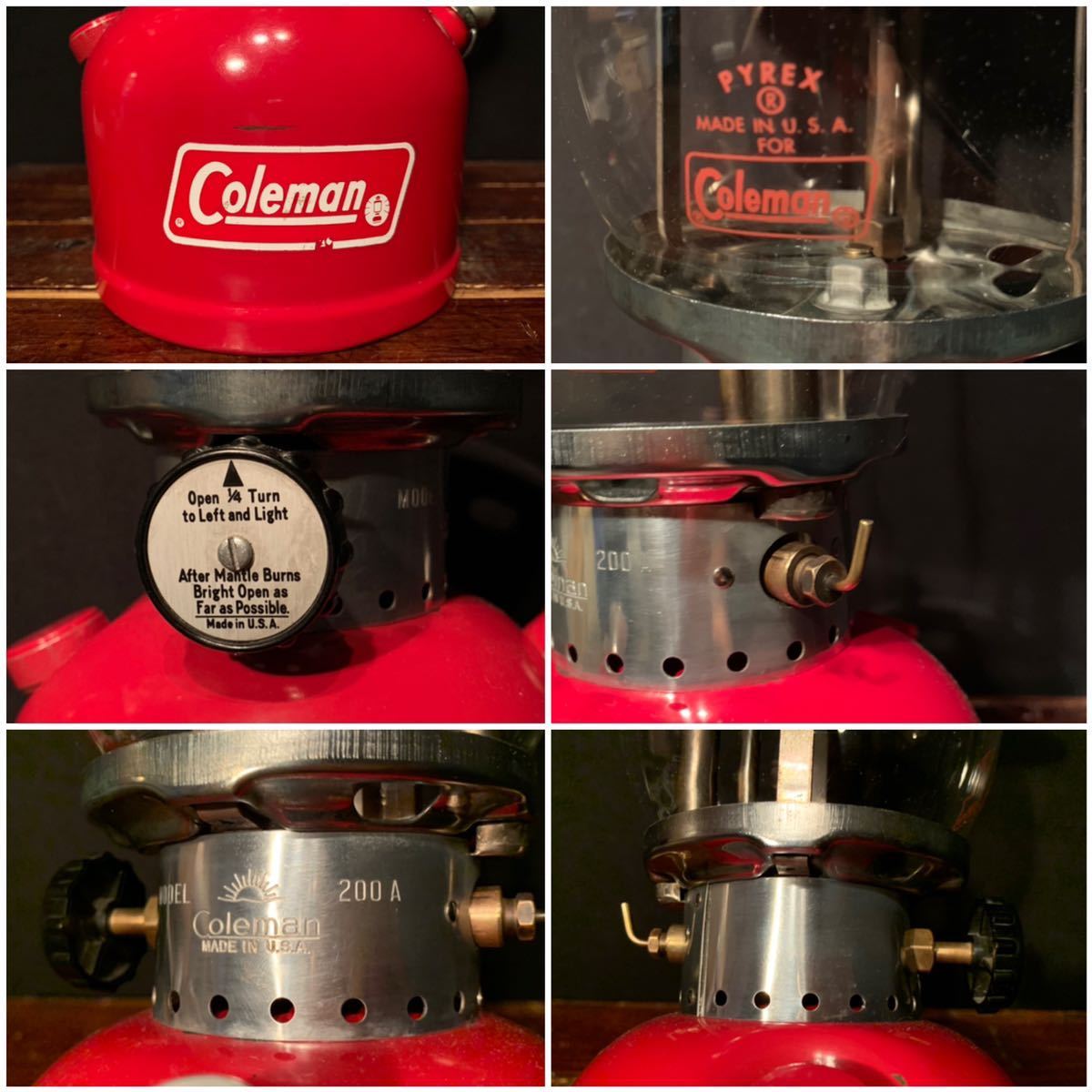 ビンテージ コールマン/Coleman ランタン/Lantern 200A 1974年1月