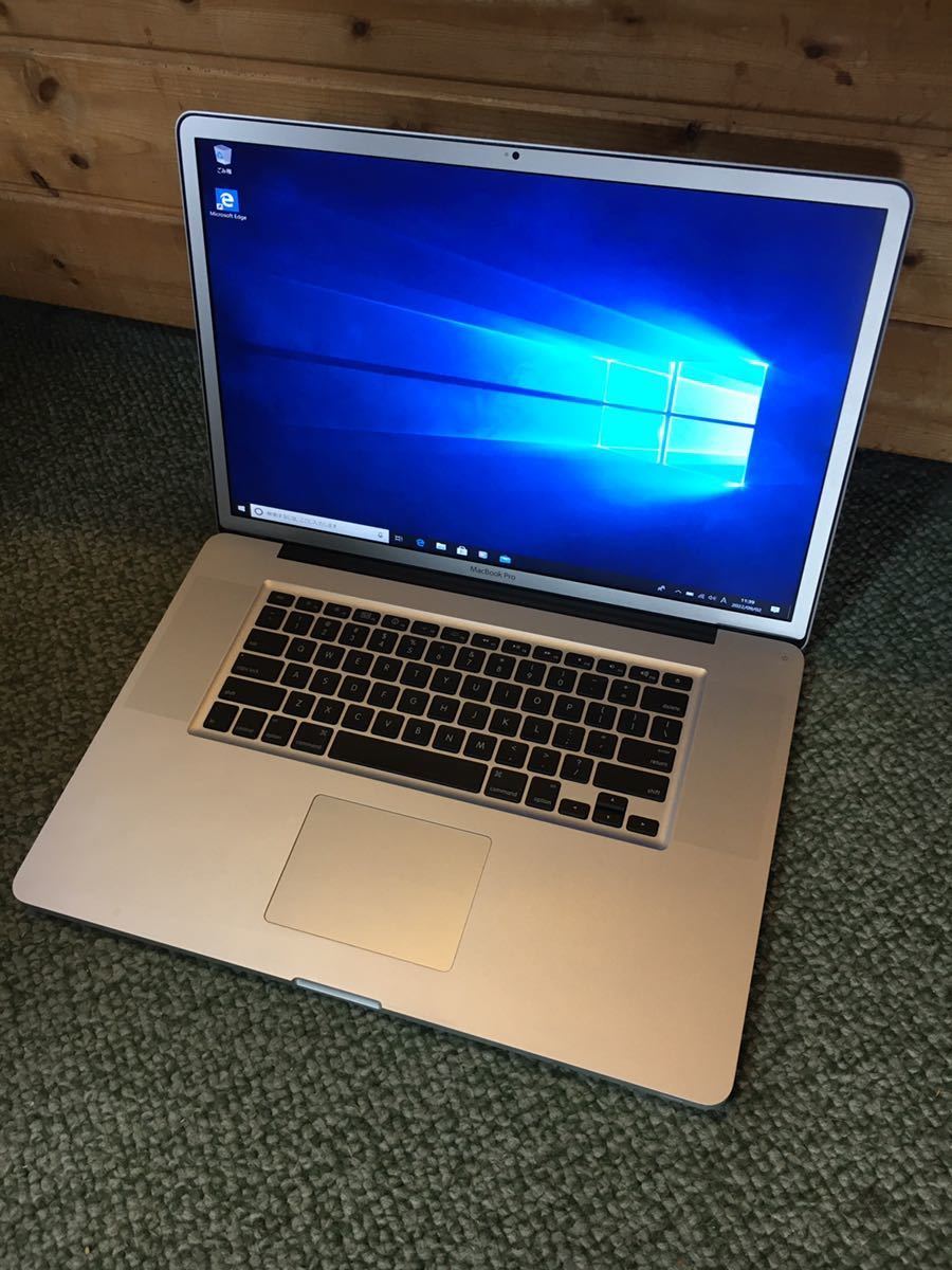 ☆新品バッテリーに新品SSD512GB☆17インチMacBook Pro A1297☆Core i7