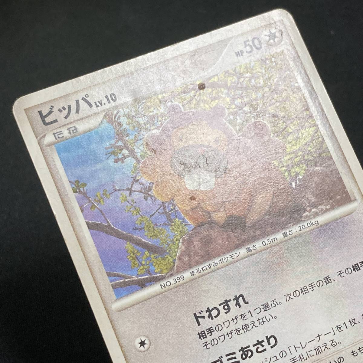 Bidoof 014/DP-P Meiji Promo Pokemon Card Japanese ポケモン カード ビッパ ポケカ 明治 プロモ 220121_画像6