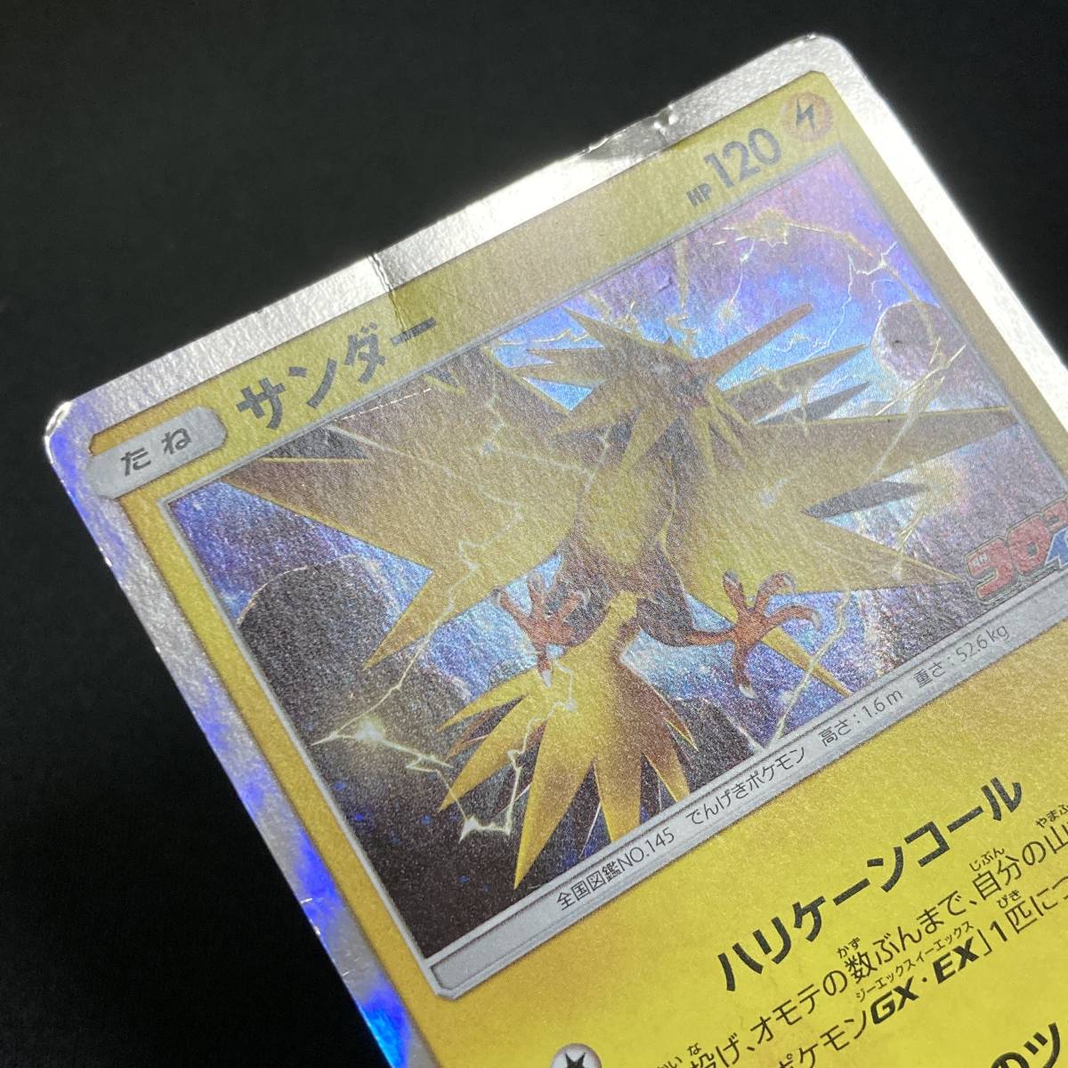 Zapdos 305/SM-P Corocoro Promo Holo Pokemon Card Japanese ポケモン カード サンダー コロコロイチバン ポケカ 220709_画像6
