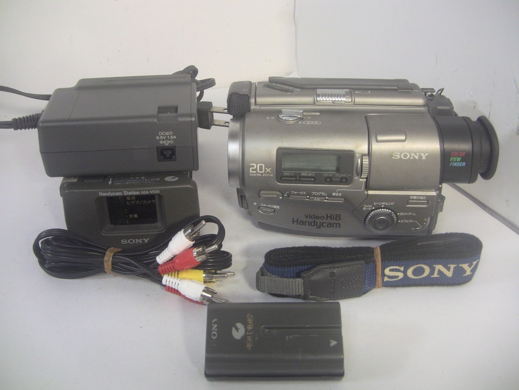 動作品 SONY videoHi8 Handycam CCD-TRV96 | drcossia.com.ar