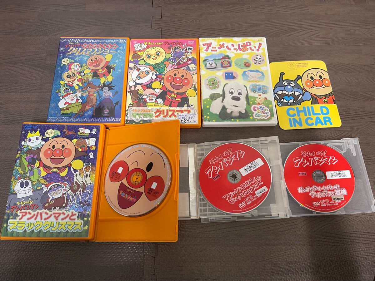 アンパンマンDVD他 7枚セット