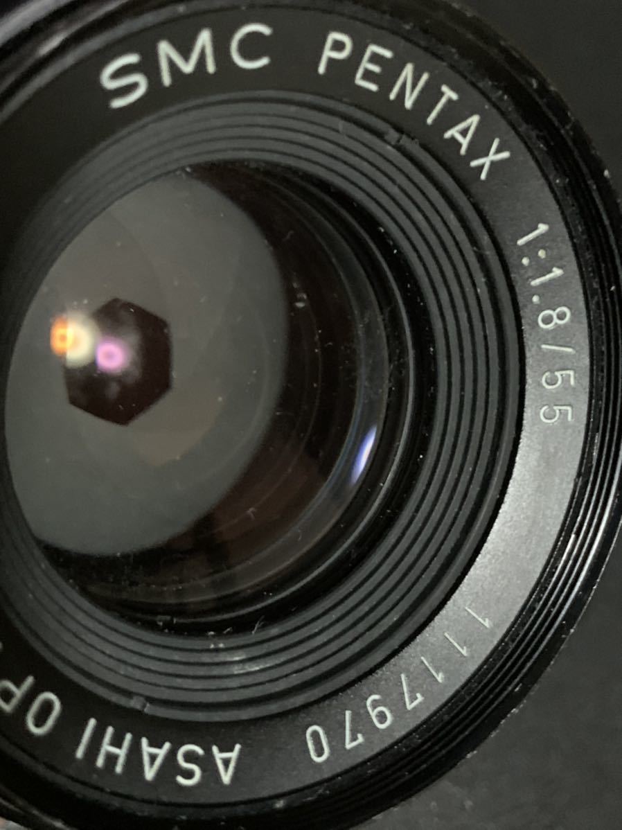 ペンタックス PENTAX SUPER TAKUMAR M42マウント kマウント 55mm f1.8 オールドレンズ　ジャンク_画像3