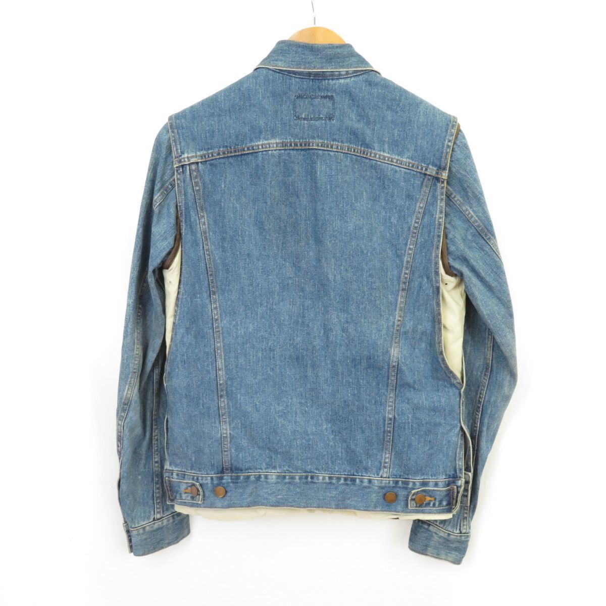 MIHARA YASUHIRO 2way ボア デニムジャケット Gジャン sizeS/ミハラヤスヒロ 0705