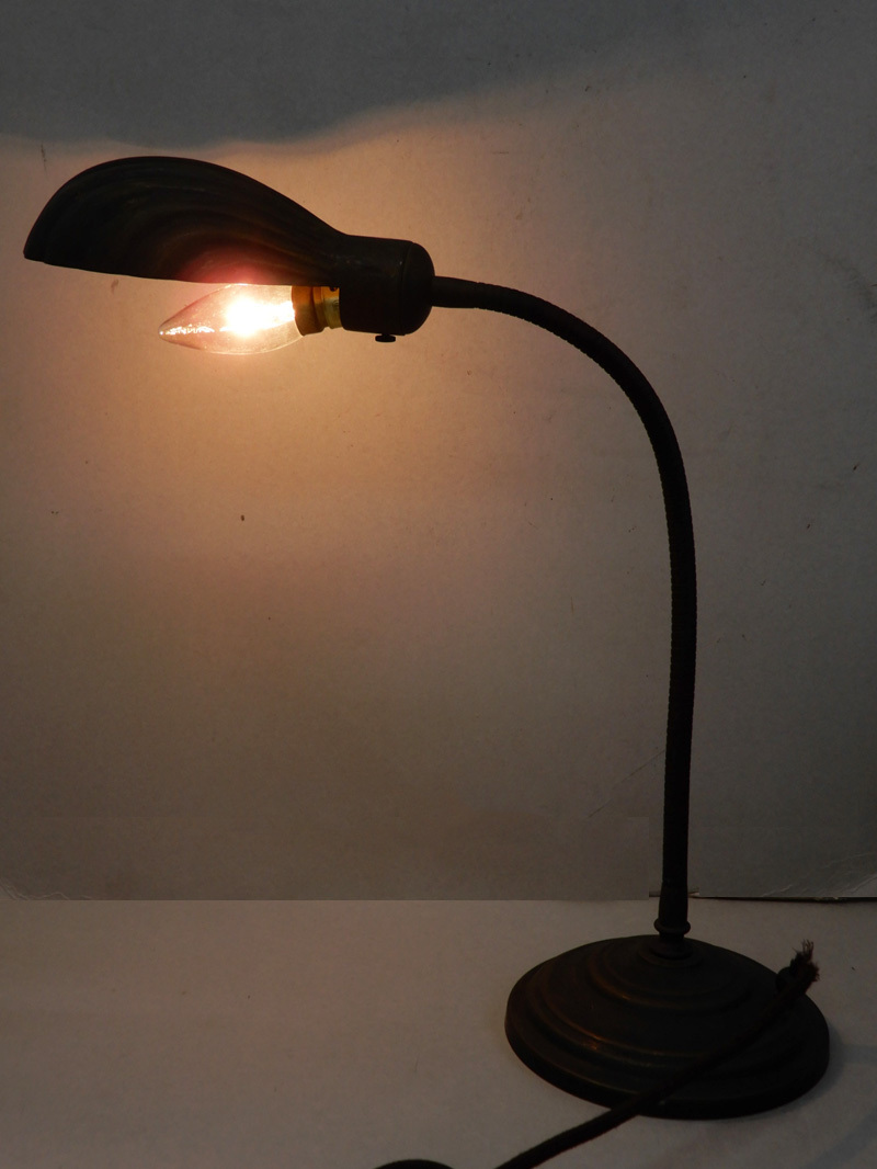 ** античный! bronze стол лампа свободный arm ночник настольное освещение освещение . павильон настольный светильник 
