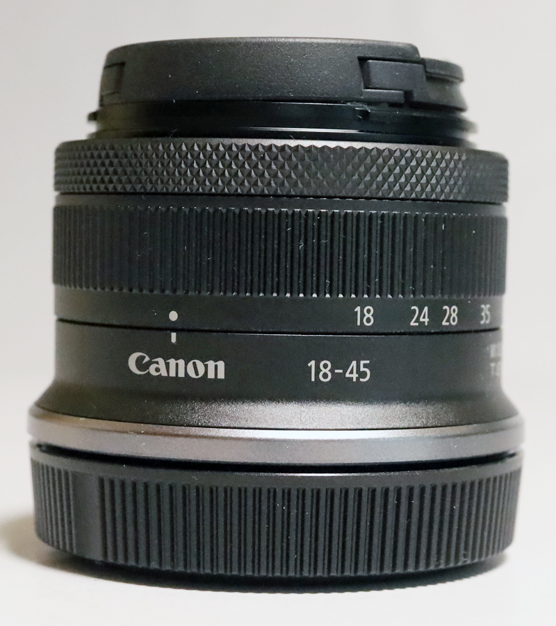 ◇◇Canon RF-S18-45mm F4.5-6.3 IS STM 極美品 フード付き