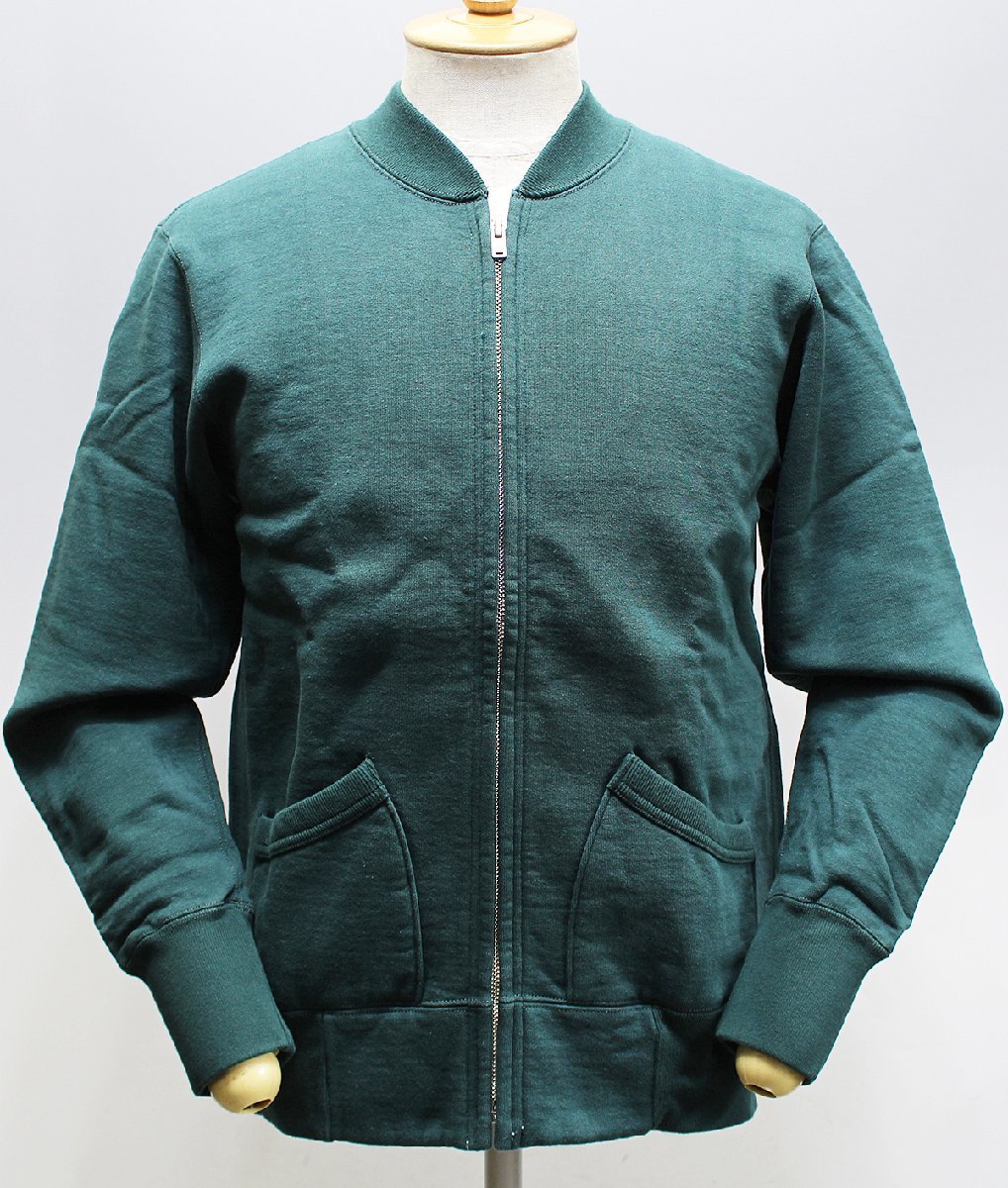 2022新入荷 プレーン フルジップスウェット / PLAIN SWEAT SFZ-P...FULLZIP (デラックスウエア) Deluxeware 未使用品 グリーン / M size FOREST.GRN Mサイズ 2022新入荷 プレーン フルジップスウェット / PLAIN SWEAT SFZ-P...FULLZIP (デラックスウエア) Deluxeware 未使用品 グリーン / M size FOREST.GRN Mサイズ