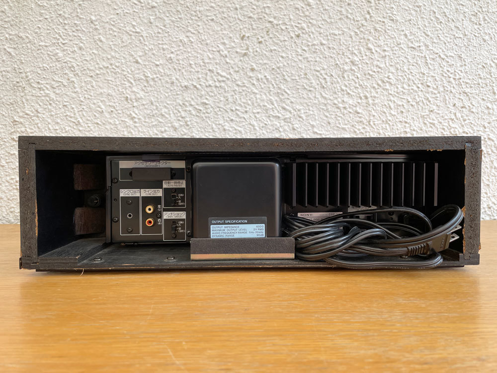 ソニー SONY CDP-101 CDプレイヤー CDデッキ 名機 通電のみ ソニー SONY CDP-101 CDプレイヤー CDデッキ 名機 通電のみ