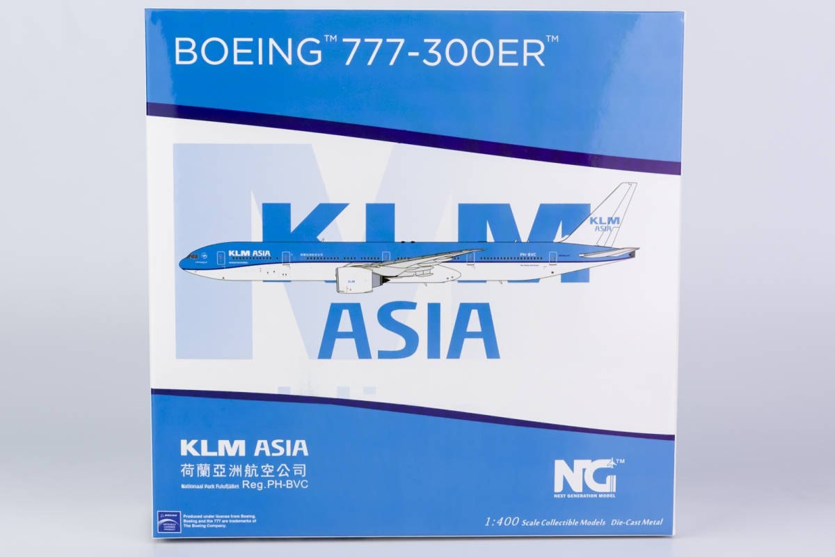 NGmodel KLM Asia 777-300ER PH-BVC 1/400