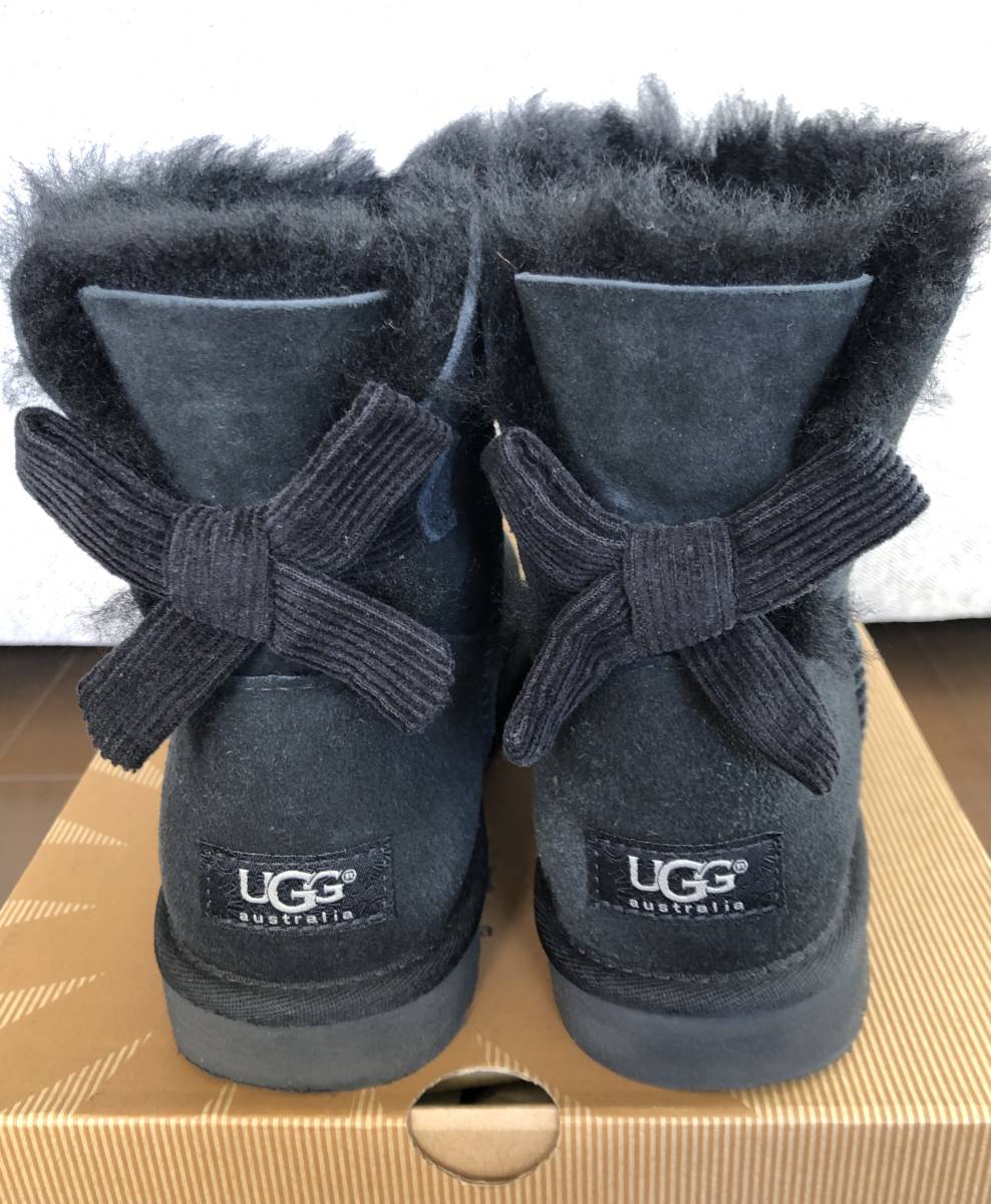 オーストラリア製 UGGブーツ ミニ US7 24cm グレー - ijeajournal 買い割 【美品】UGG アグ ムートンブーツ ショートブーツ 灰色 ブーツ