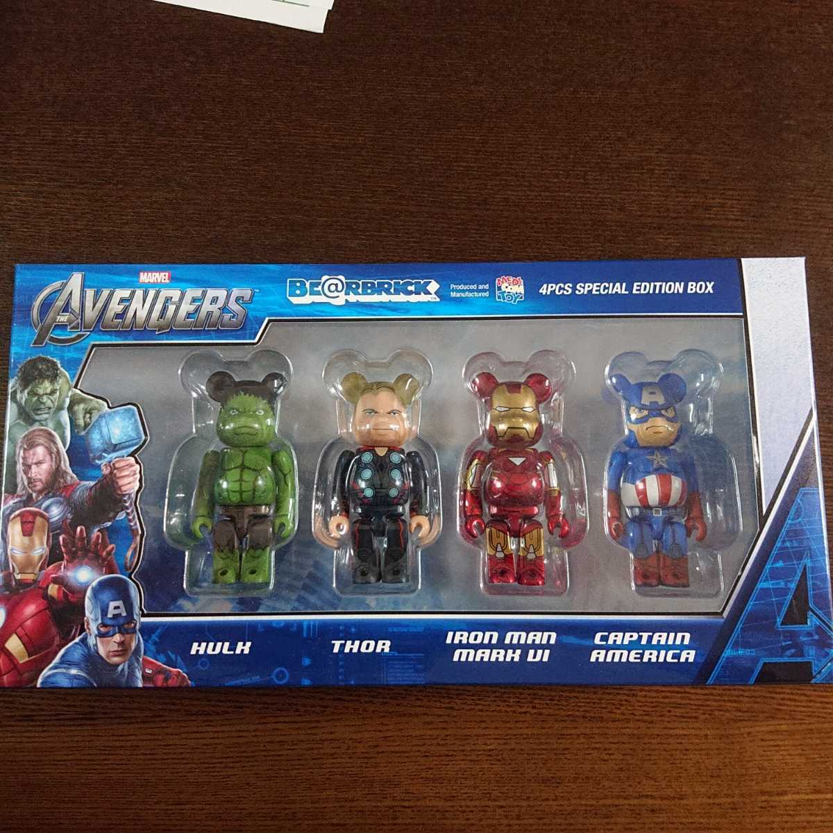 avengers 限定ベアブリック be@rbrick 数量限定価格!! sandorobotics.com