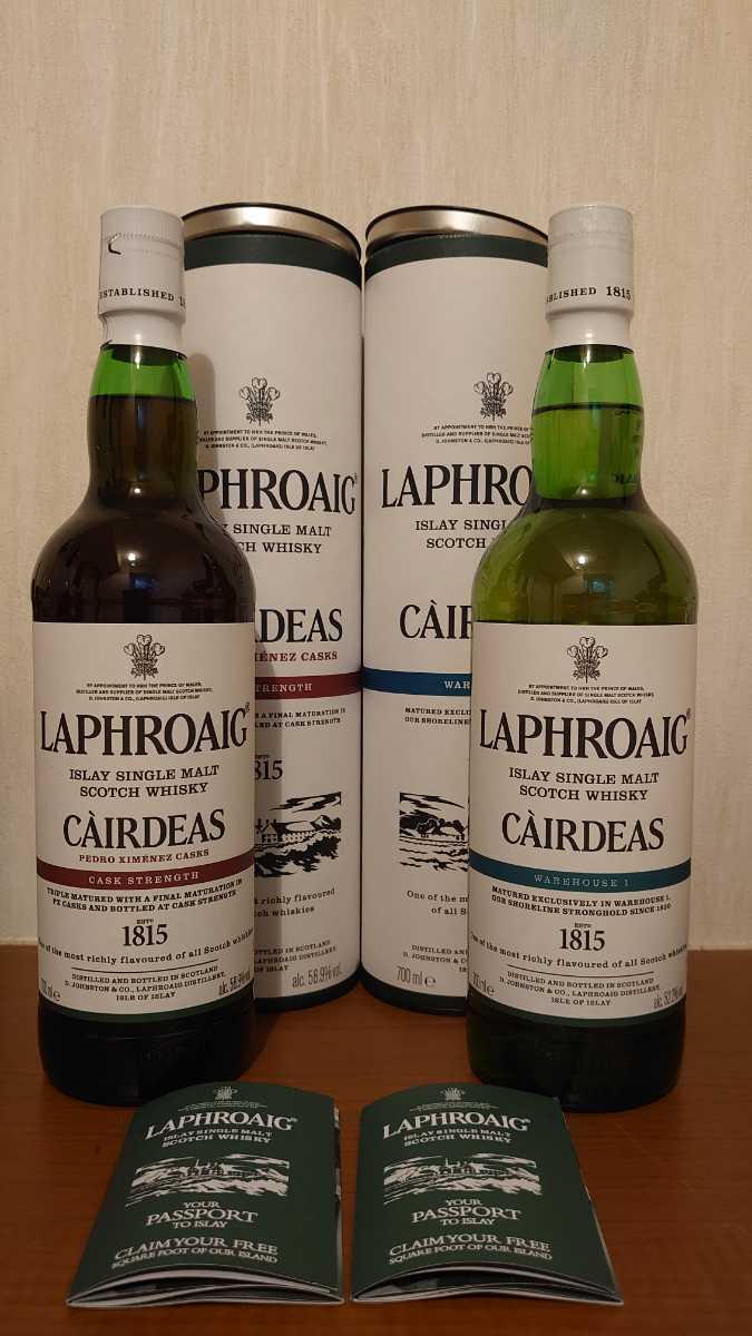 ラフロイグ カーディス 2021&2022 2本セット laphroaig | sweatreno.com