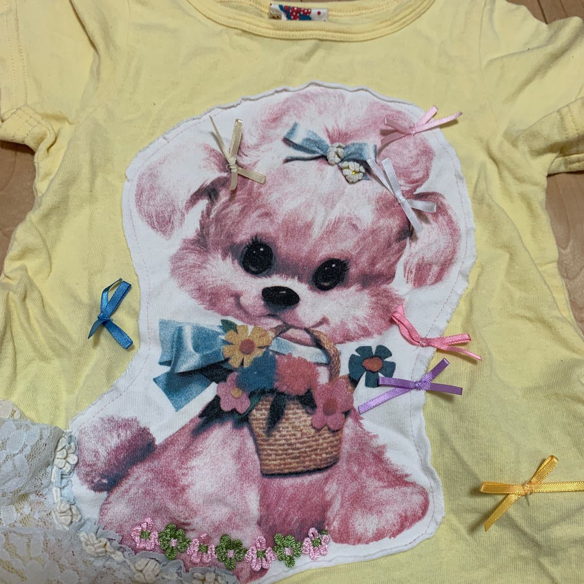 VanaVana 犬　ワンちゃん柄　チュニックTシャツ　100サイズ