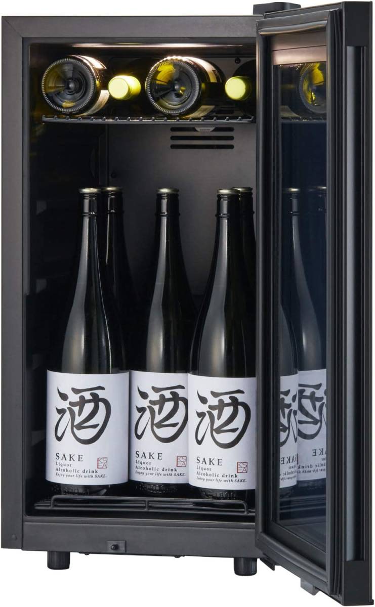  most discussed staying home commodity wine cellar compressor type 2 2 ps storage Rintuf 70L wine cooler 4*C-16*C temperature degree setting japan sake preservation PSE certification ending JC-70