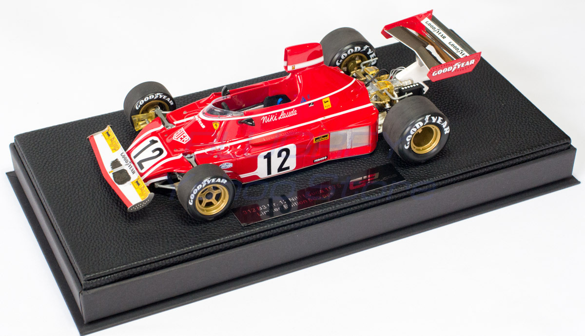 １着でも送料無料 GP GP025A LAUDA NIKI #12 F1 FERRARI チャンピオン ワールド 1974-1975 ラウダ ニキ B3 312 F1 フェラーリ 1/18 REPLICAS レーシングカー