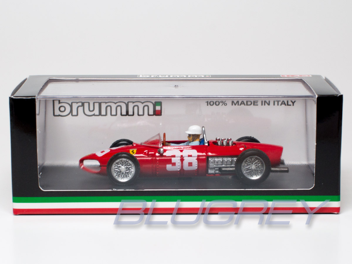 ブルム 1/43 フェラーリ F1 156 モナコGP 1961 優勝 ワールドチャンピオン フィル ヒル フィギア付き BRUMM FERRARI PHIL HILL_画像6