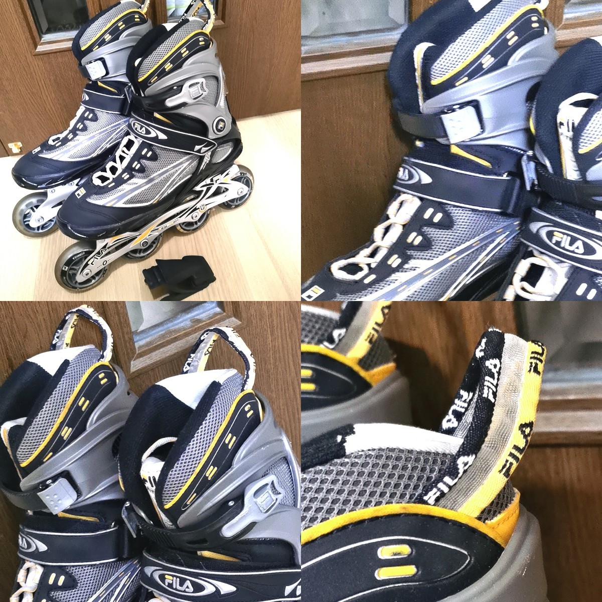 27 5cm fila abec7 4輪 インラインスケート ローラーブレード 27 5cm fila abec7 4輪 インラインスケート ローラーブレード