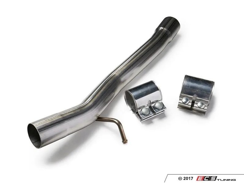 ◆◆ VW Golf Alltrack オールトラック 用 ストレート 中間パイプ Resonator Delete Pipe Kit CTS Turbo ◆◆_画像1