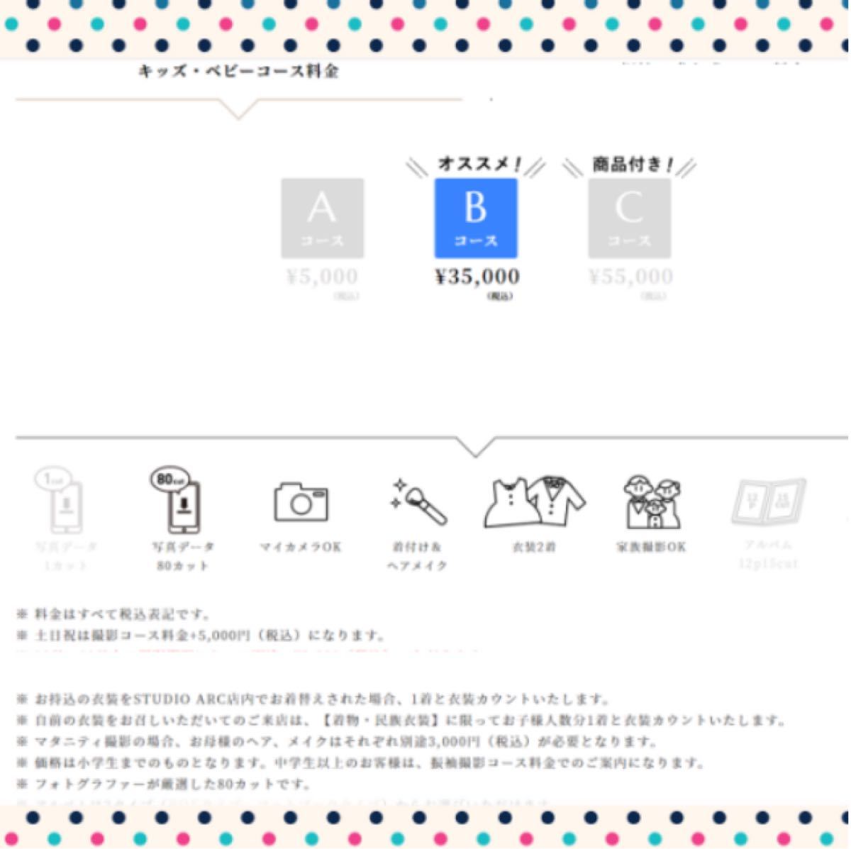 90%以上節約 スタジオアーク 撮影利用券 Bコース80カット 豪華特典