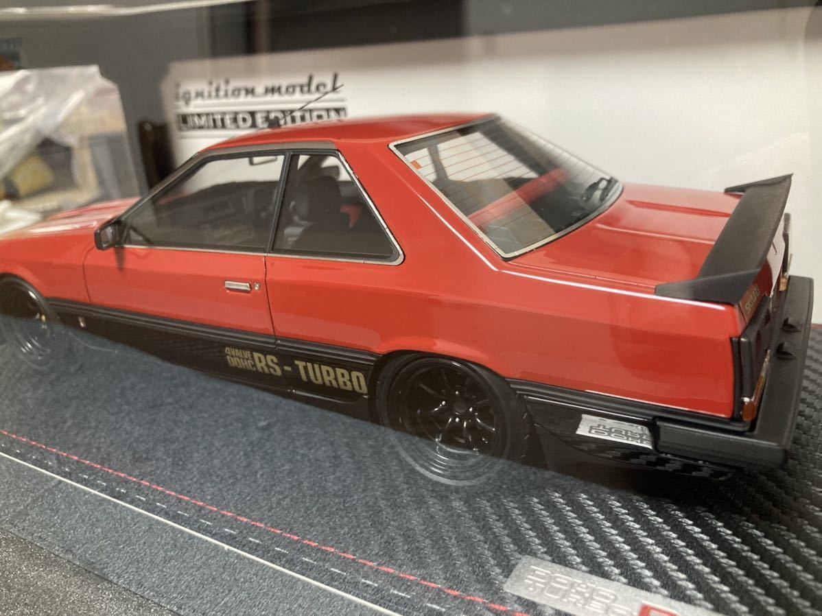イグニッションモデル 1/18 Nissan Skyline 2000 RS-Turbo (R30) Red