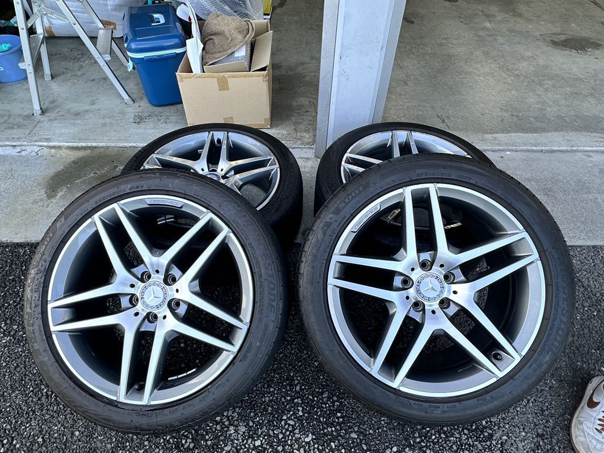 メルセデスベンツ AMG W222 Sクラス 純正タイヤホイールセット 美品 19