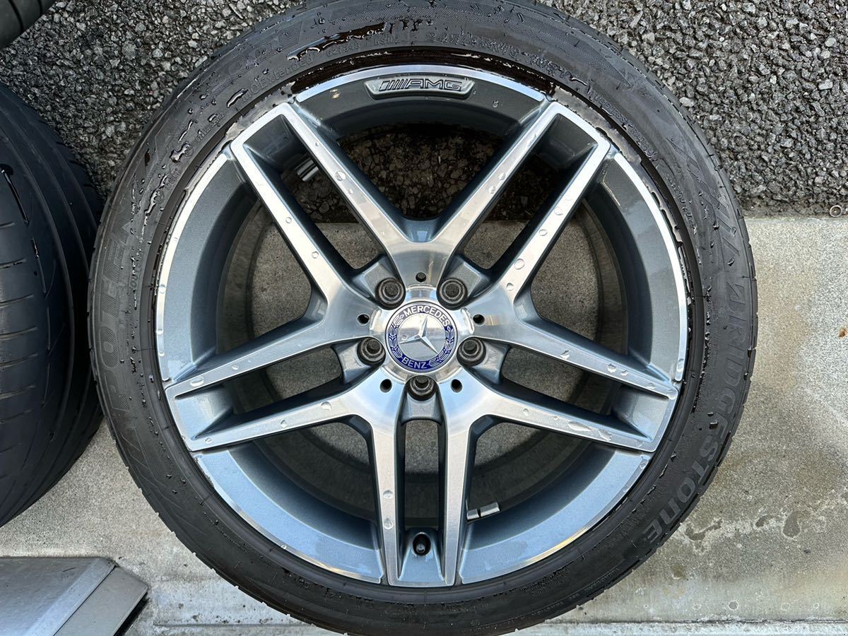 メルセデスベンツ AMG W222 Sクラス 純正タイヤホイールセット 美品 19