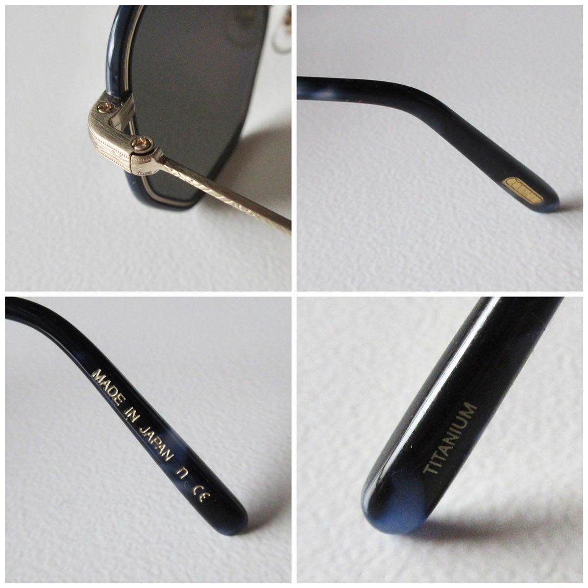 未使用 OLIVER PEOPLES オリバーピープルズ ALLAND ヘキサゴンフレームサングラス 偏光サングラス 1920年代ビンテージ復刻 ユニセックス_画像6
