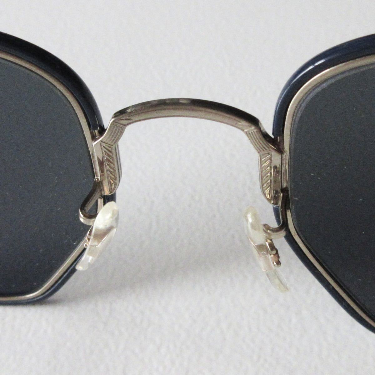 未使用 OLIVER PEOPLES オリバーピープルズ ALLAND ヘキサゴンフレームサングラス 偏光サングラス 1920年代ビンテージ復刻 ユニセックス_画像5