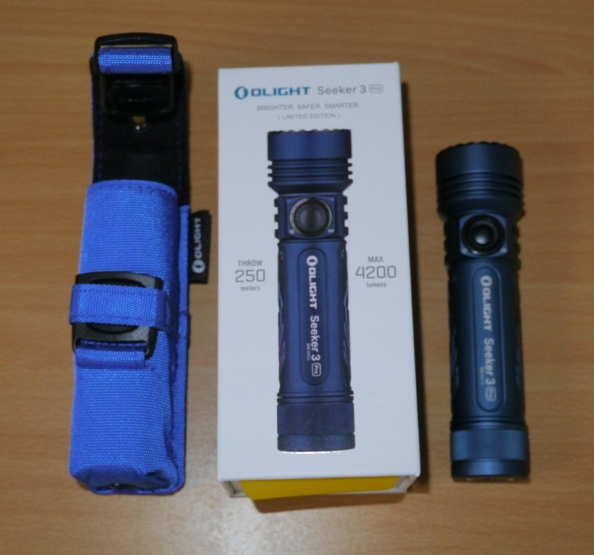 OLIGHT オーライト Seeker 3 pro 限定150本 ブルー 4200lm 21700 OLIGHT オーライト Seeker 3 pro 限定150本 ブルー 4200lm 21700