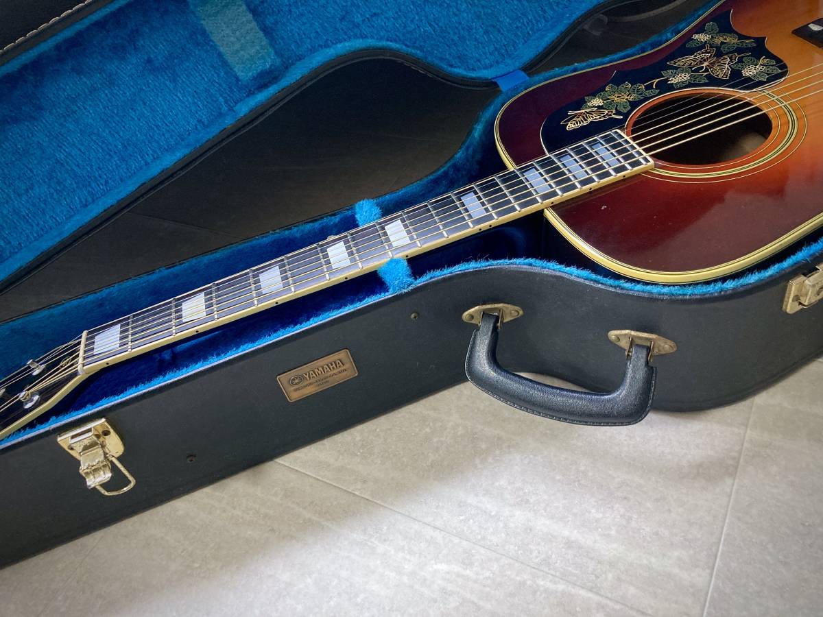 【希少】YAMAHA L-7S/バタフライピックガード仕様/ハードケース付き Yahoo!オークション - 希少 ヤマハ L-7S YAMAHA ハードケース L