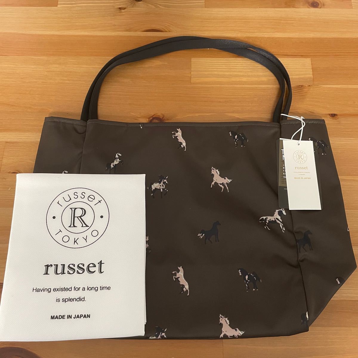 バッグ ラシット♡トートバッグの通販 by komeuchi610's shop|ラクマ