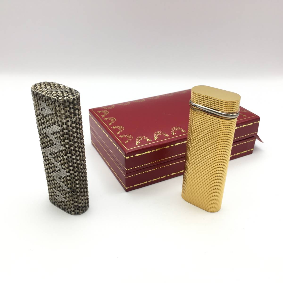 P6-11.12 Cartier/カルティエ 喫煙グッズ ガスライター 2点 まとめ売り