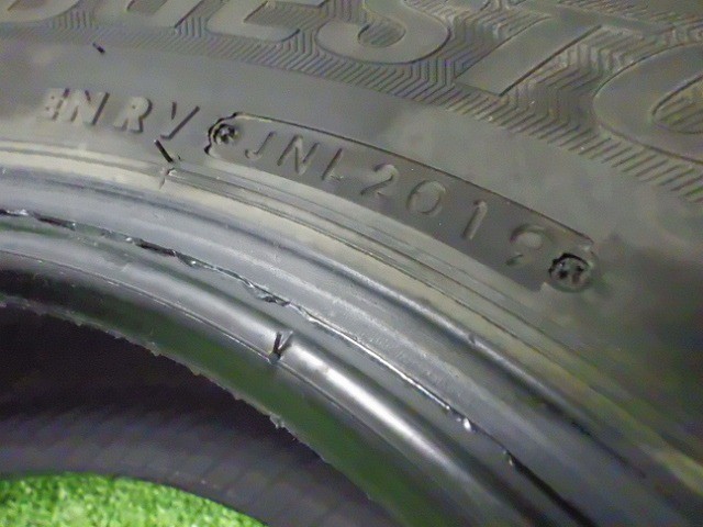 BS ブリヂストン　VL1　88/89N 　LT　155/80R14　19年製　4本　220926080　カルテ852_画像8