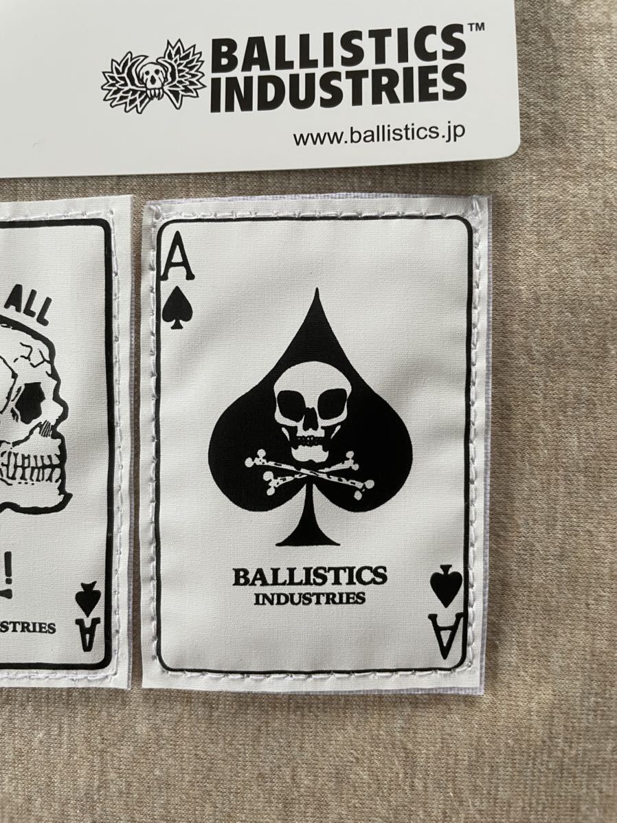 送料込 新品 BALLISTICS CARD WAPPEN SET カード ワッペン セット ベルクロ バリスティクス マルチカバー ガスケース 等に取付可能