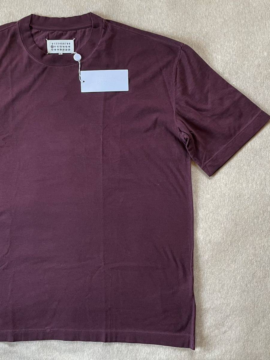 くすみ水色 Maison Margiela メゾンマルジェラ Tシャツブラック 20AW