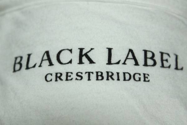 ブラックレーベル BLACK LABEL CRESTBRIDGE シンプル 長袖 ロンスリーブ Tシャツ メンズ size 2 ホワイト_画像4