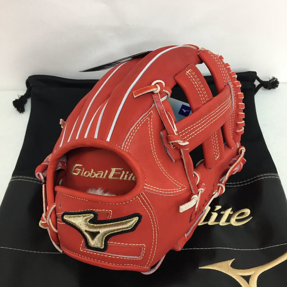 G-2324 タグ付き未使用品 ミズノ mizuno グローバルエリート Global Elite 硬式 1AJGH26323 内野手用 グラブ グローブ 野球