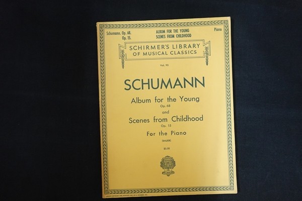 rj05/Schumann シューマン 子どものためのアルバム Op.68 子どもの情景 Op.15_画像1