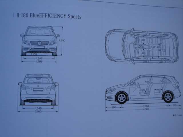 新車カタログ　Mercedes-Benz　A180 Style Plus A-Class　W176型　15.04 P4_画像9
