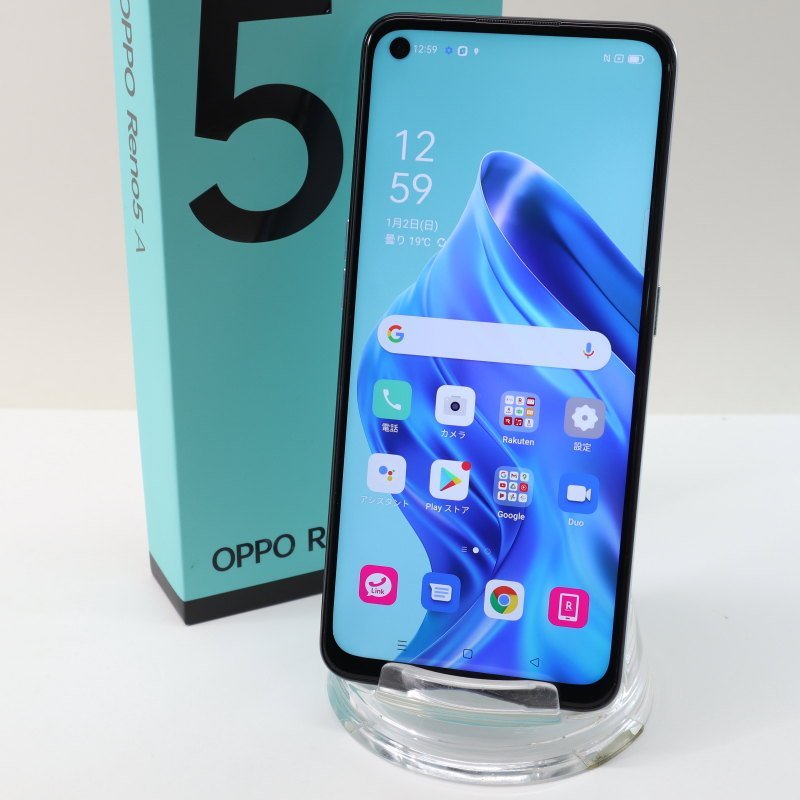 最大84%OFFクーポン OPPO Reno5 A CPH2199 アイスブルー 2個セット ...