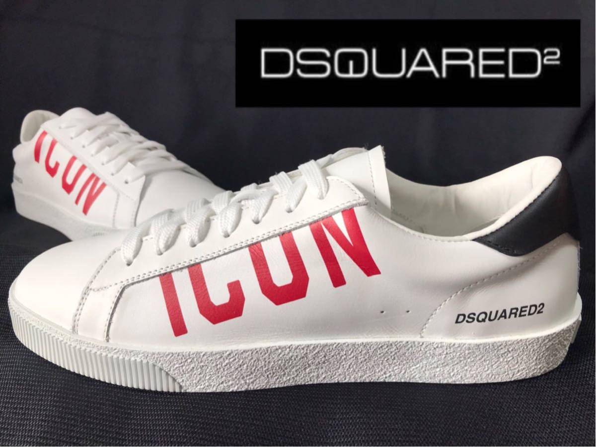 未使用 SS22 DSQUARED2 ディースクエアード スニーカー jp27 0〜27 5