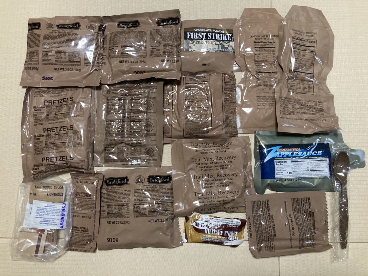訳あり! アメリカ MRE レーション ファースト・ストライク 訳あり! アメリカ MRE レーション ファースト・ストライク