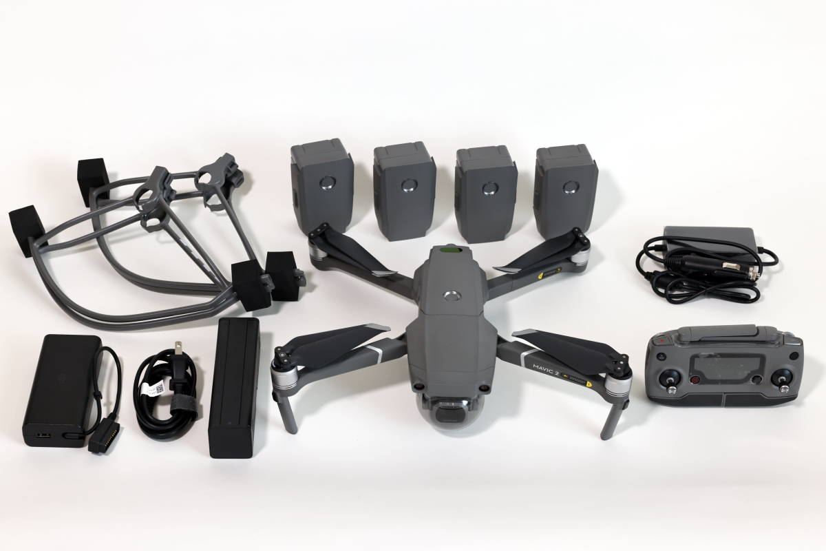 DJI Mavic 2 Pro 元箱・付属品完備 バッテリー５本！ プロペラガード他