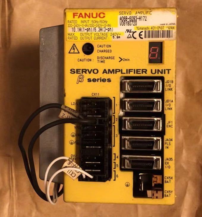 7/24-1)FANUC ファナック サーボアンプ A06B-6093-H172 7/24-1)FANUC ファナック サーボアンプ A06B-6093-H172